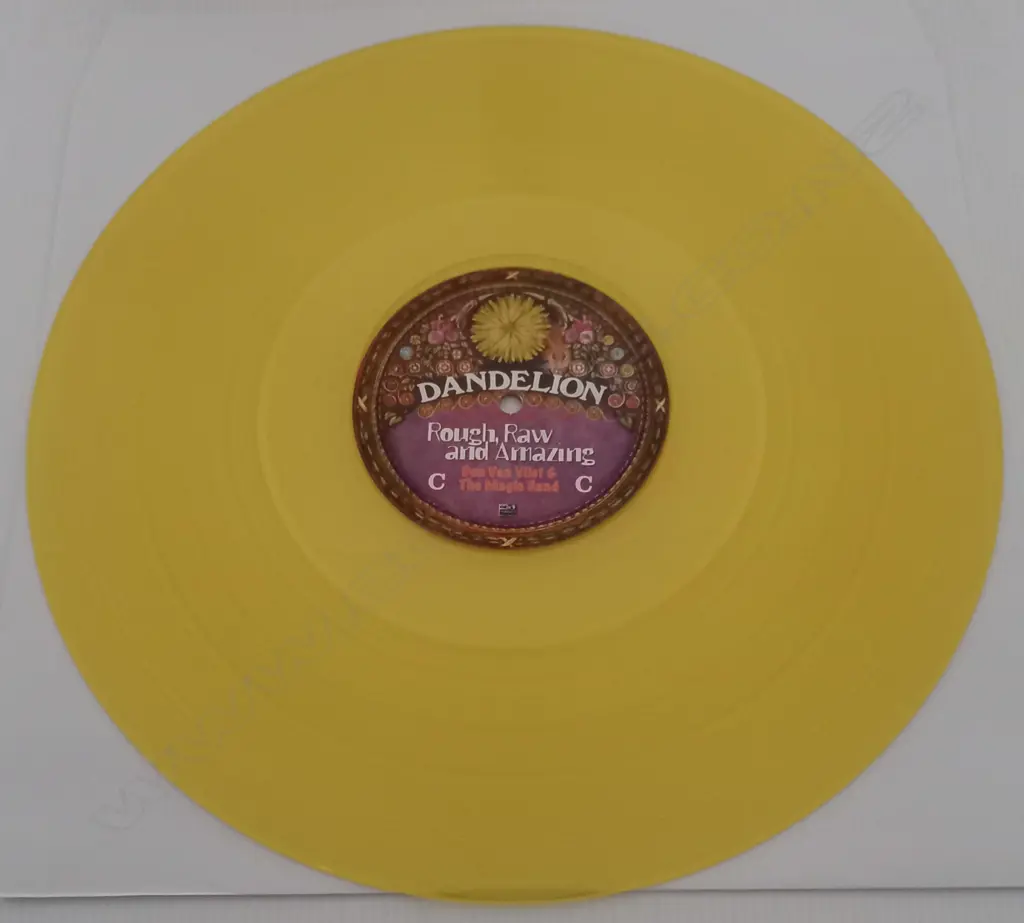 Captain Beefheart - Don Van Vliet And The Magic Band, Rough, Raw And Amazing (Live At Leicester De Montfort Hall 1972) (Double album, yellow vinyl) Image 1++